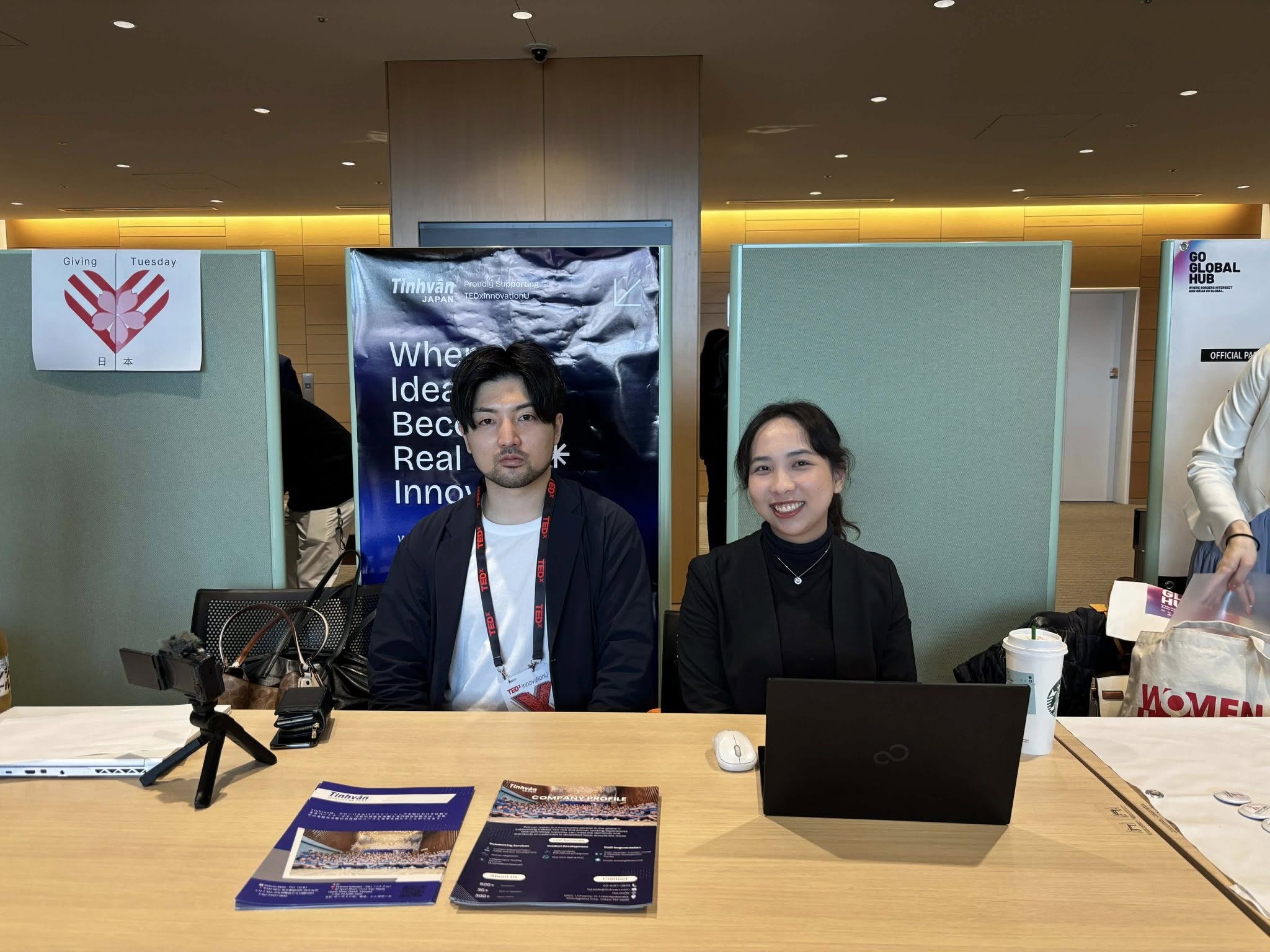 Tinhvan Japan、東京で開催された「TEDxInnovationU」イベントの協賛企業として貢献